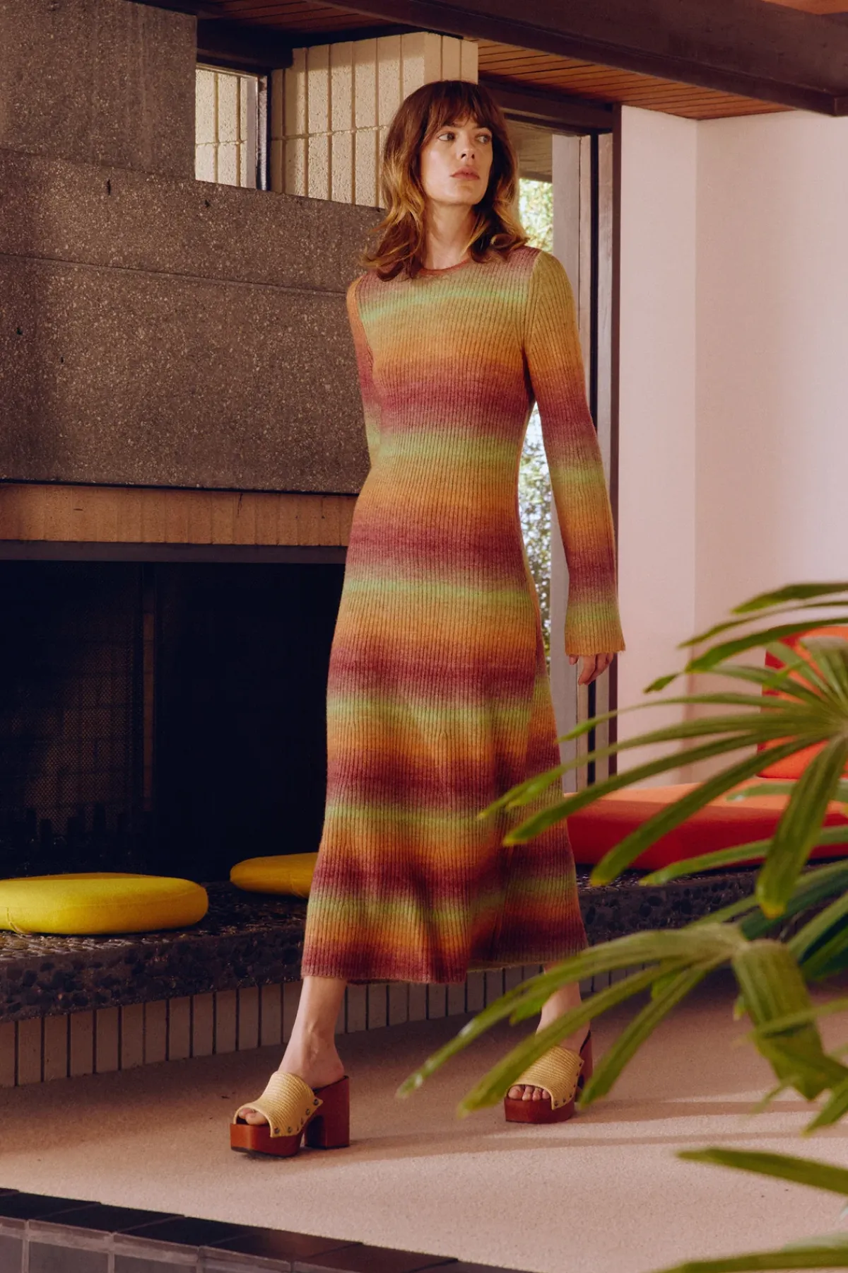 Hot SIMON MILLER Axonaxon knit dress