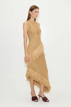 SIMON MILLER Bejabeja crochet dress