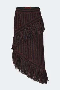 SIMON MILLER Bejabeja midi skirt