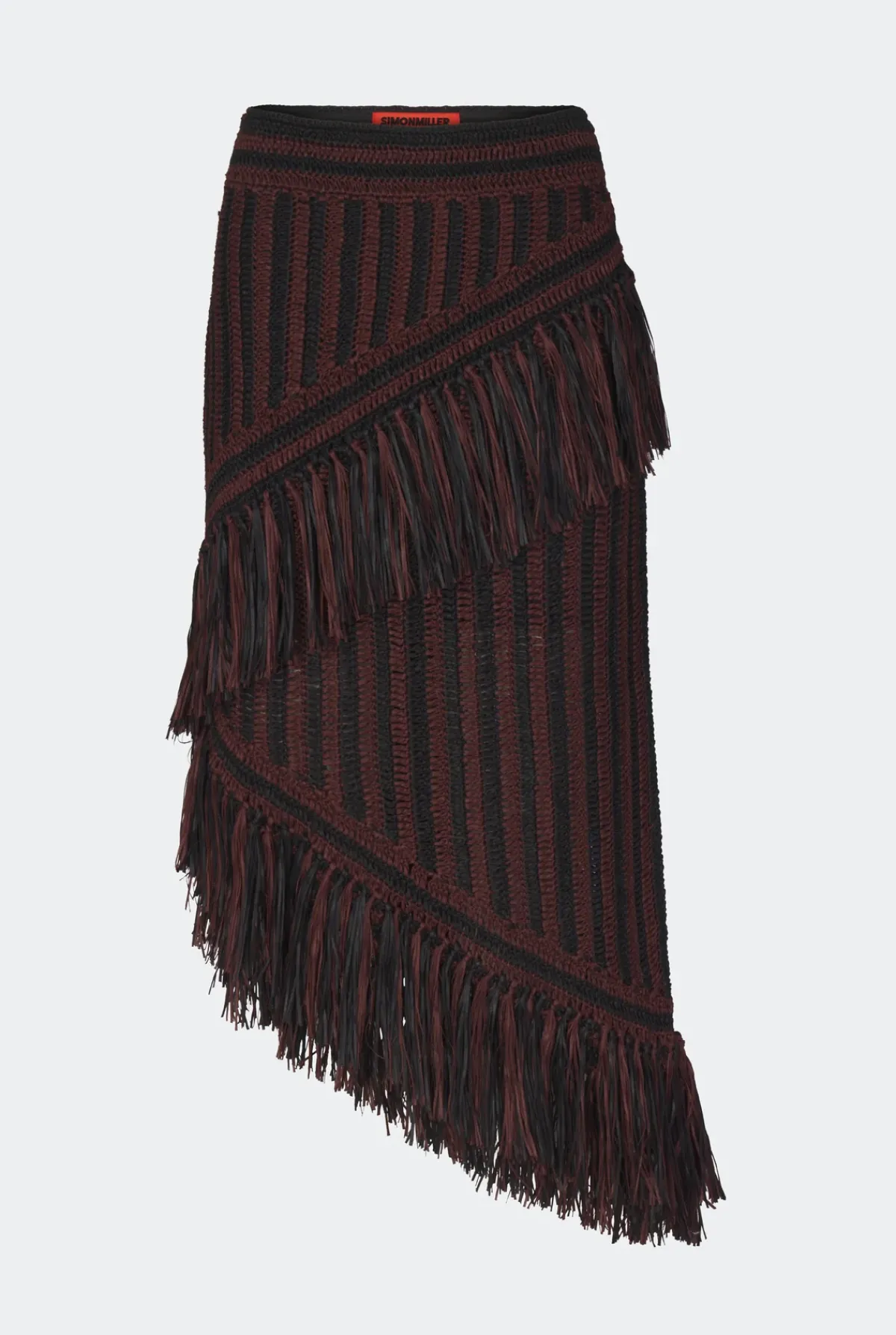 SIMON MILLER Bejabeja midi skirt