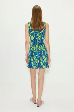 Discount SIMON MILLER Bellebelle smocked mini dress