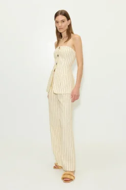 Best SIMON MILLER Bloobloo linen pant