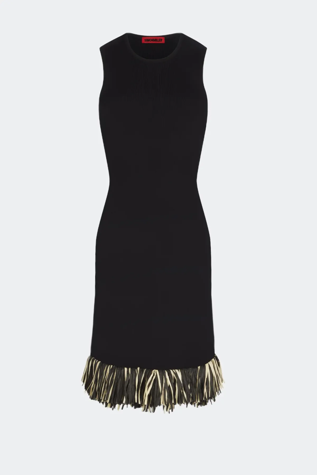 Sale SIMON MILLER Boaboa raffia midi dress