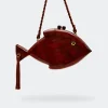 Best SIMON MILLER Carvedcarved wooden fish clutch