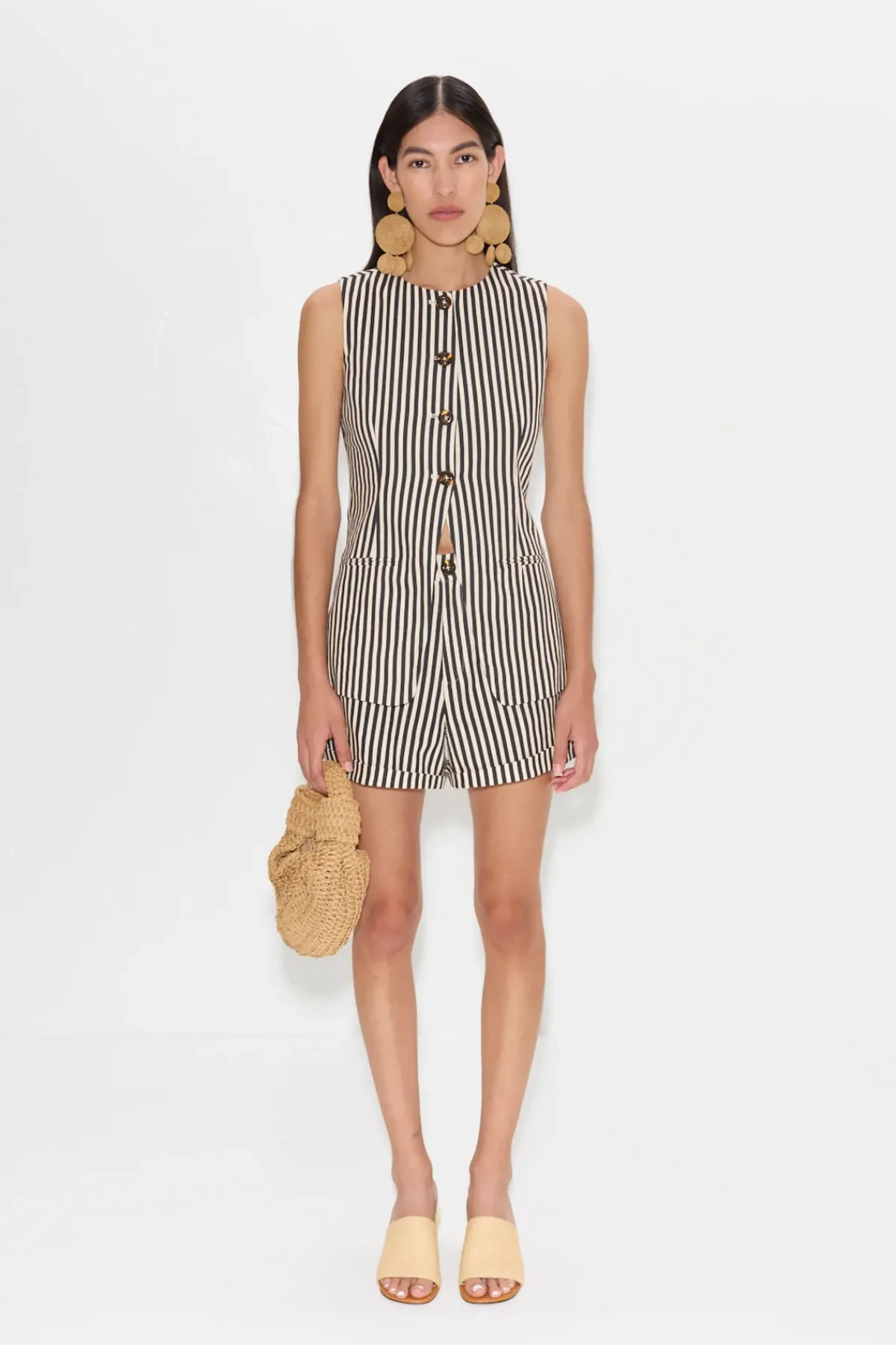 Best SIMON MILLER Comocomo linen shorts