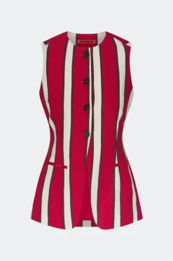 Outlet SIMON MILLER Deldel mar linen vest