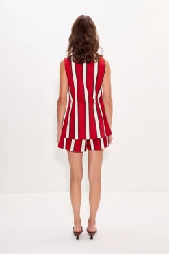 Outlet SIMON MILLER Deldel mar linen vest