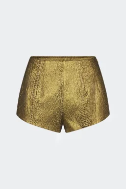 Discount SIMON MILLER Fleurfleur metallic shorts