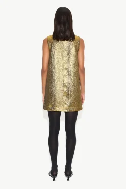 SIMON MILLER Fountainfountain metallic mini dress
