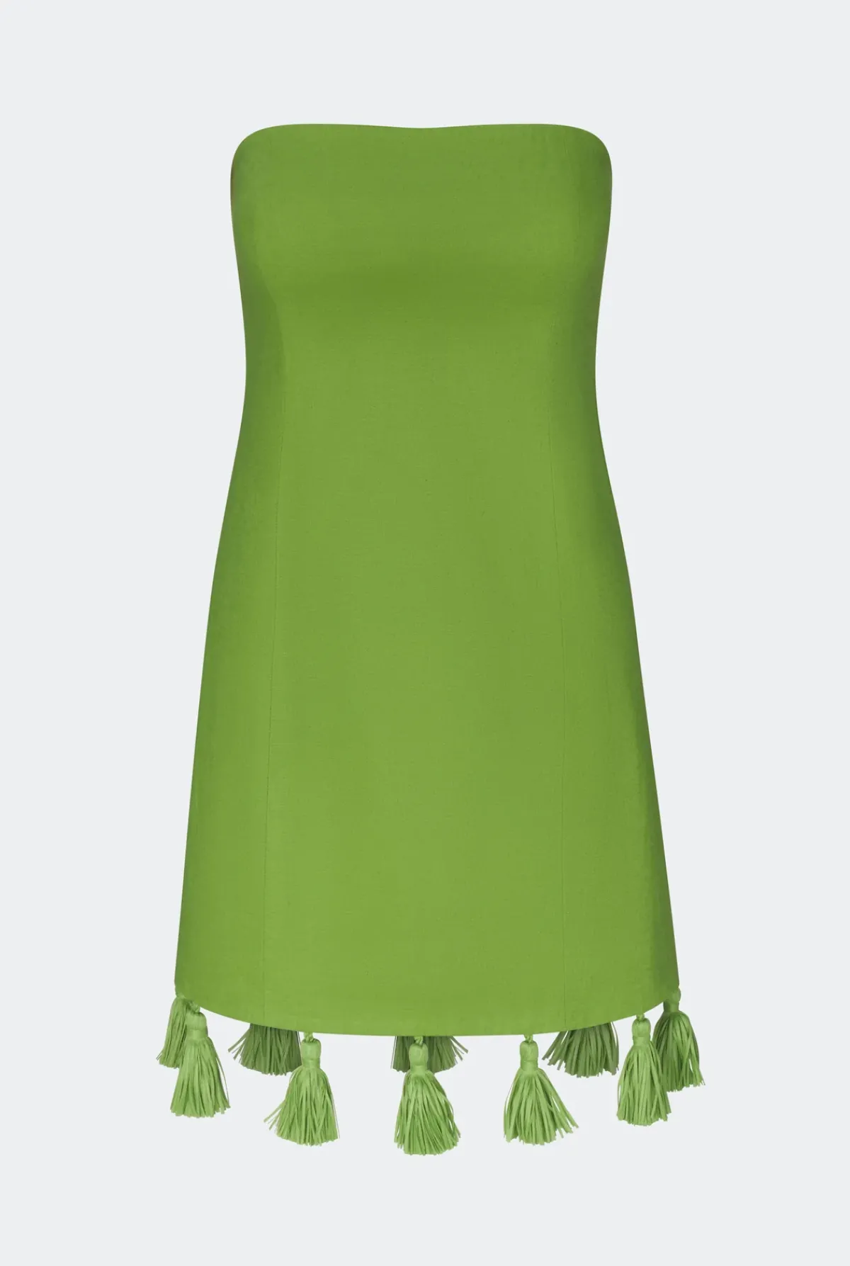 SIMON MILLER Freyafreya linen tassel mini dress
