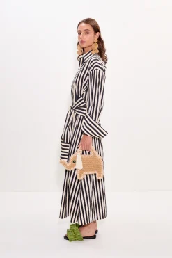 Clearance SIMON MILLER Innainna poplin maxi dress