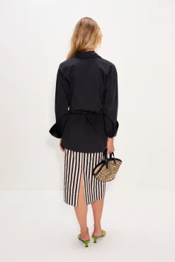 Hot SIMON MILLER Innainna poplin top