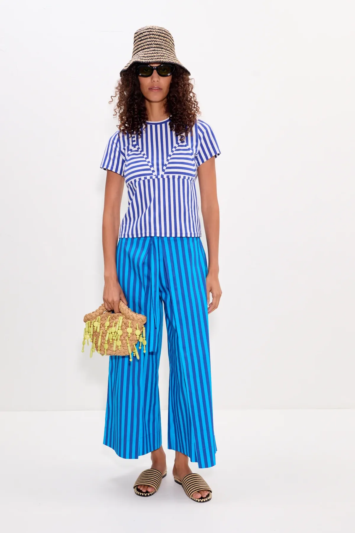 SIMON MILLER Kinikini striped tee