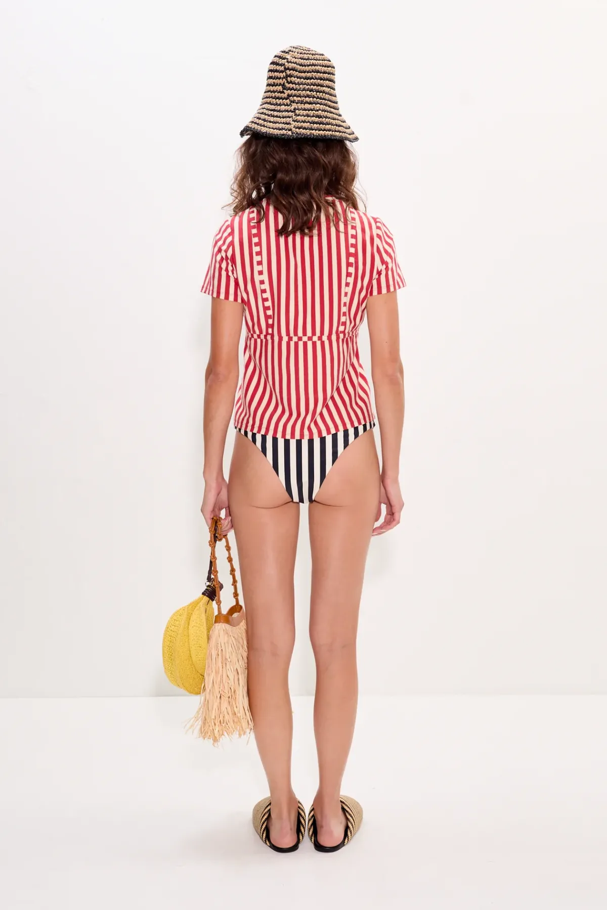 New SIMON MILLER Kinikini striped tee