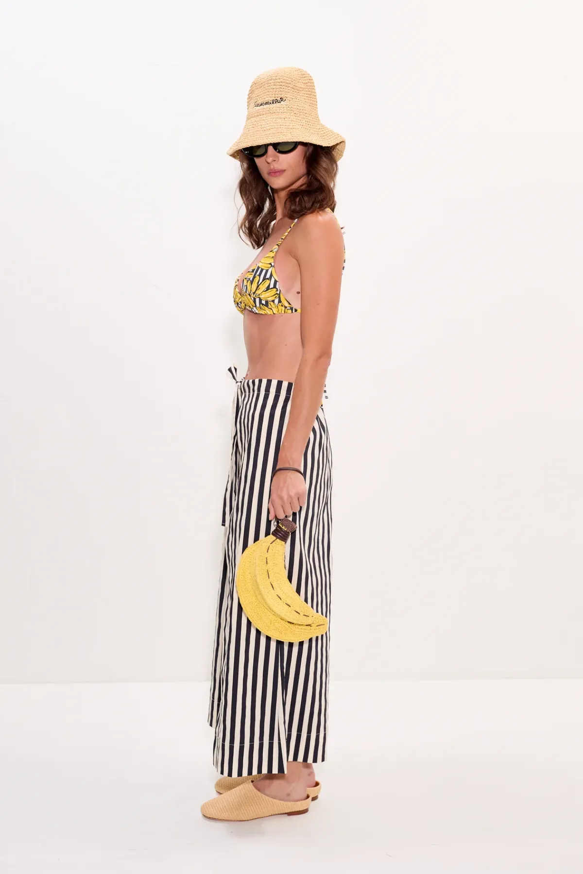 New SIMON MILLER Limalima poplin pant