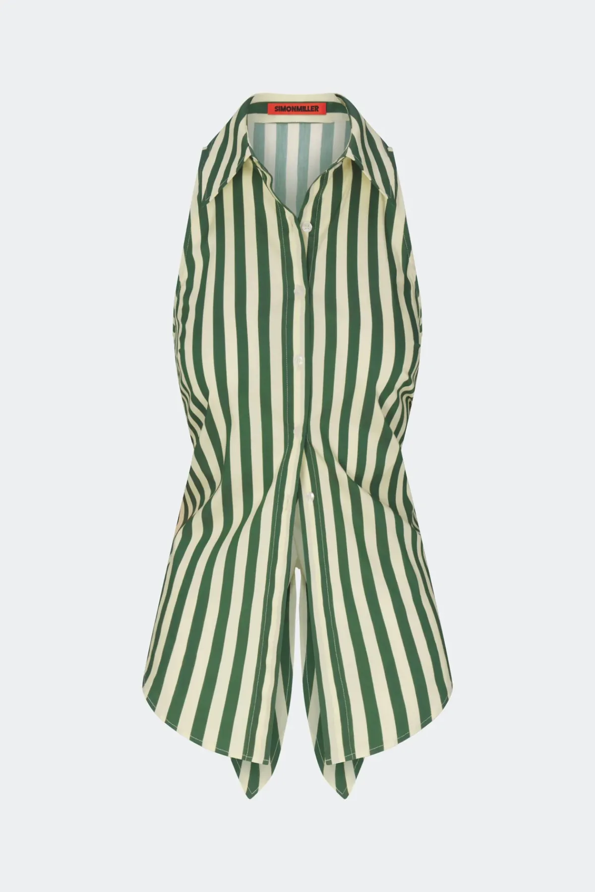 Online SIMON MILLER Lochloch sleeveless poplin button up