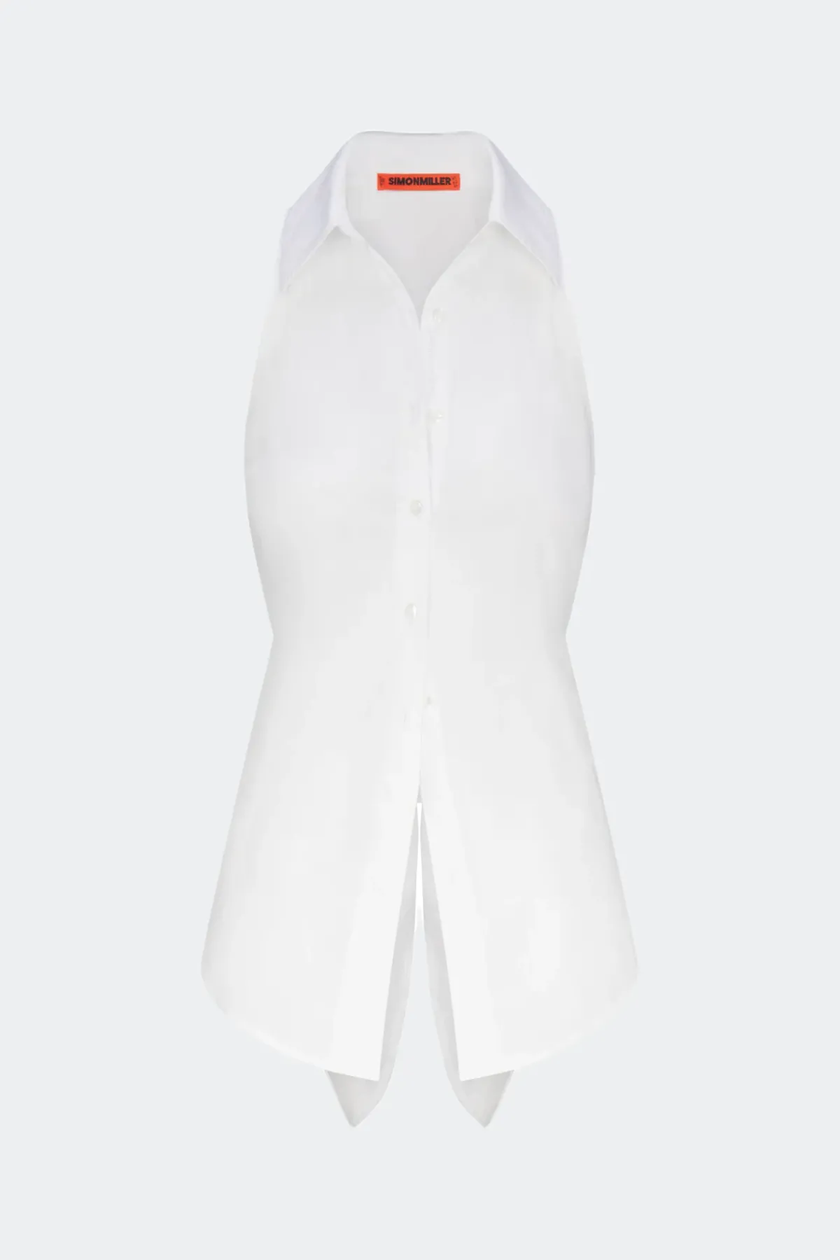 Discount SIMON MILLER Lochloch sleeveless poplin button up