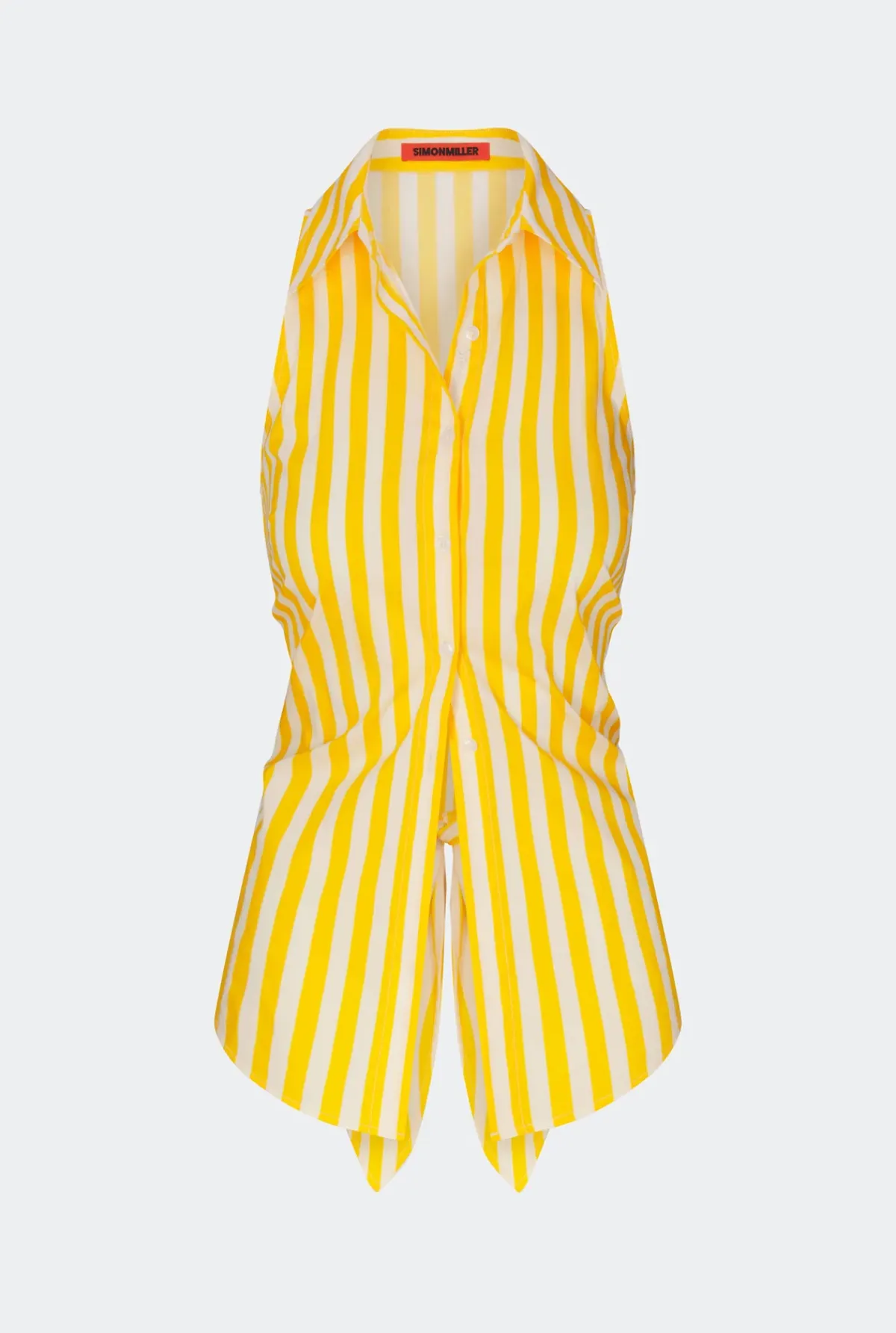 Discount SIMON MILLER Lochloch sleeveless poplin button up