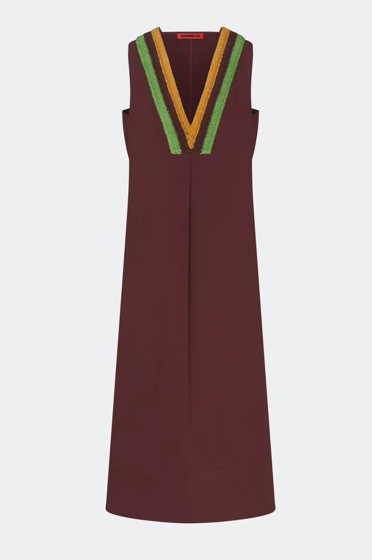 Online SIMON MILLER Marmar crochet poplin dress