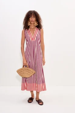 Online SIMON MILLER Marmar poplin dress