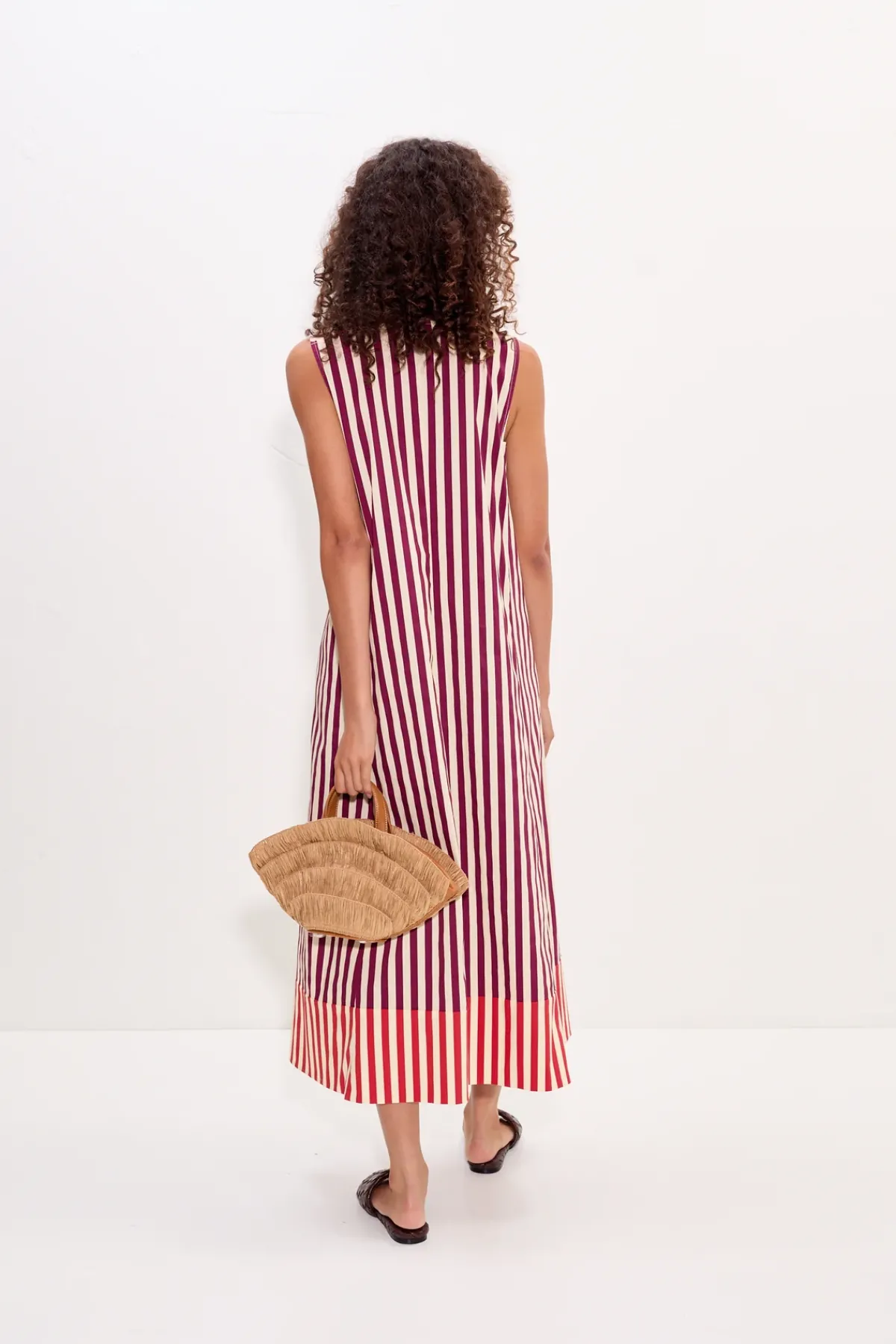 Online SIMON MILLER Marmar poplin dress