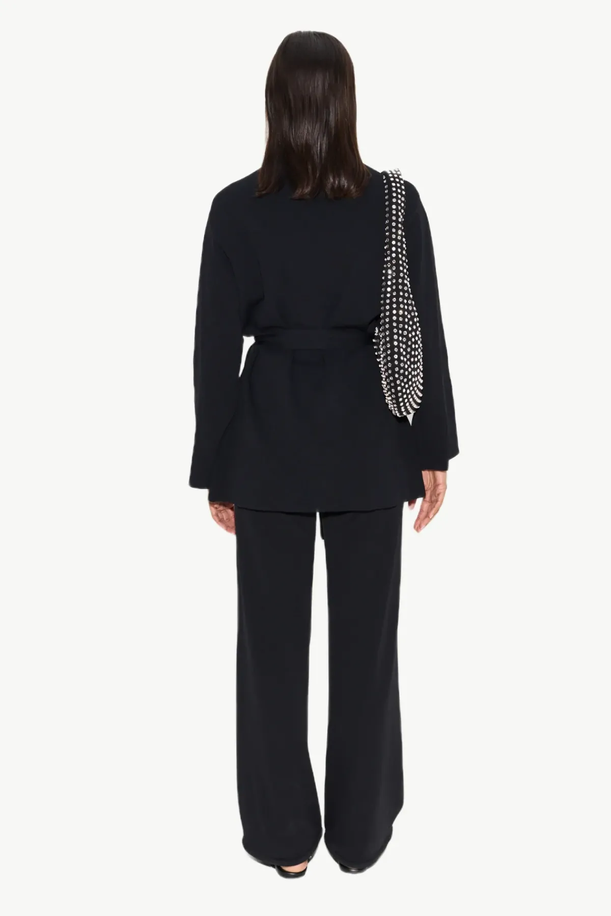 New SIMON MILLER Maxmax belted knit cardigan