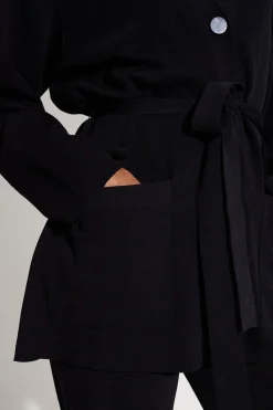 New SIMON MILLER Maxmax belted knit cardigan