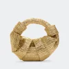 Outlet SIMON MILLER Metallicmetallic raffia lopsy bag