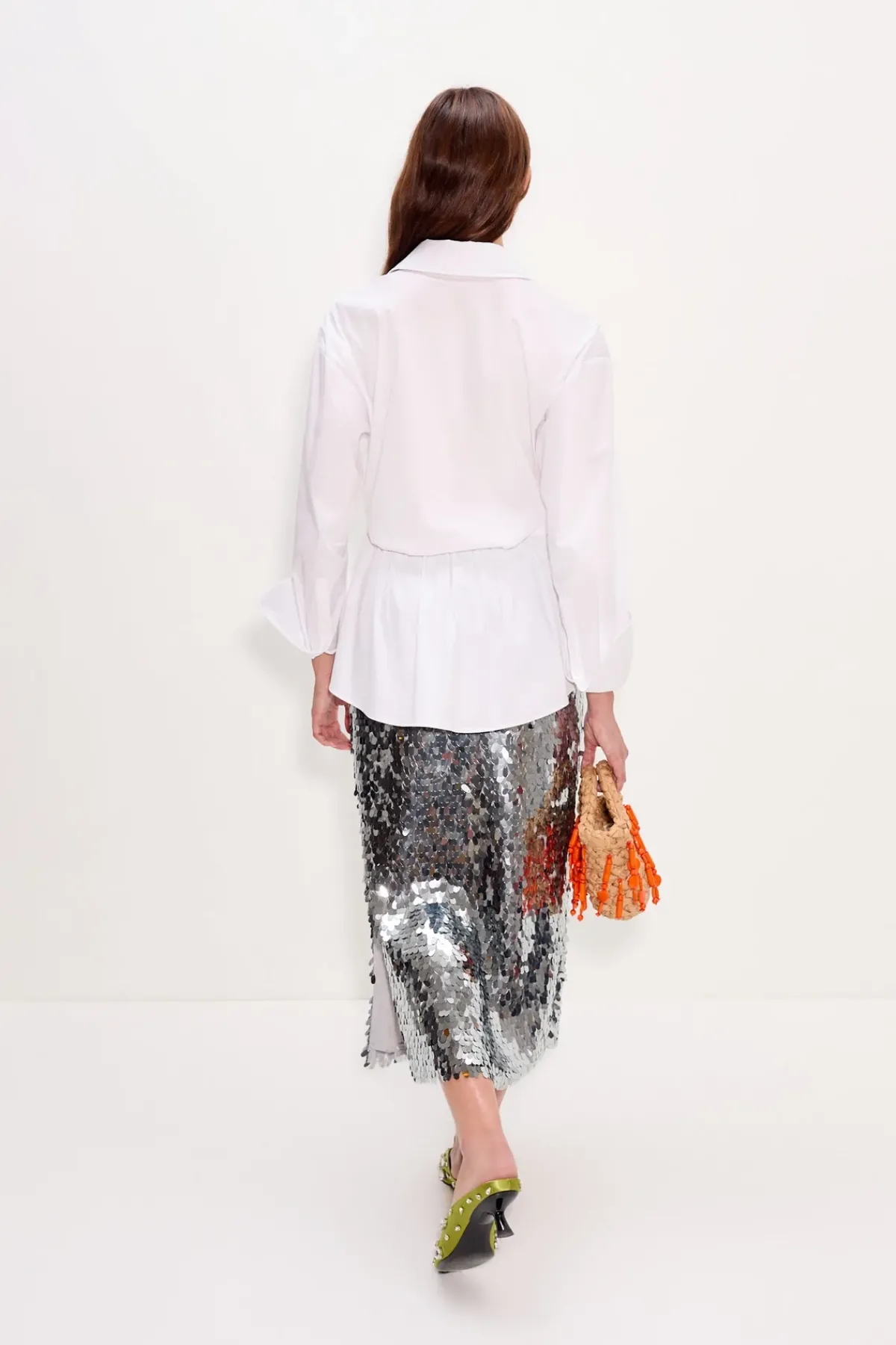 New SIMON MILLER Miamia sequin skirt