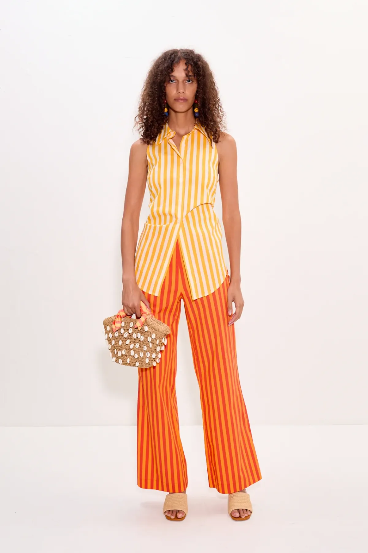Discount SIMON MILLER Piapia poplin pant