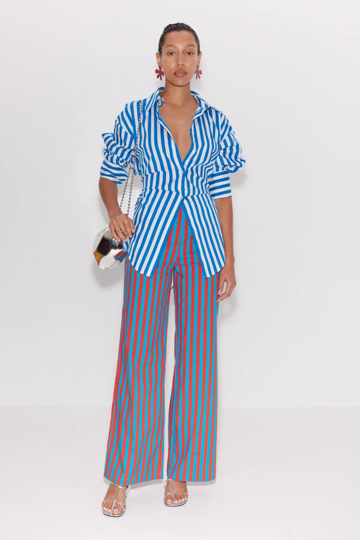 New SIMON MILLER Piapia poplin pant