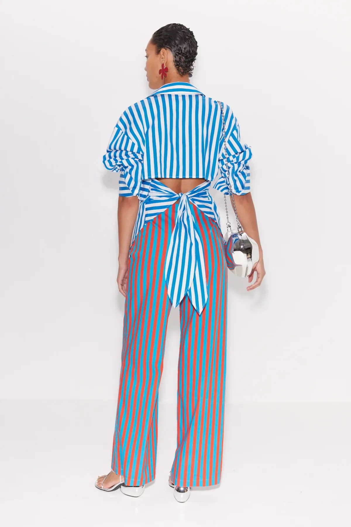New SIMON MILLER Piapia poplin pant