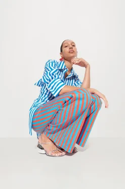 New SIMON MILLER Piapia poplin pant