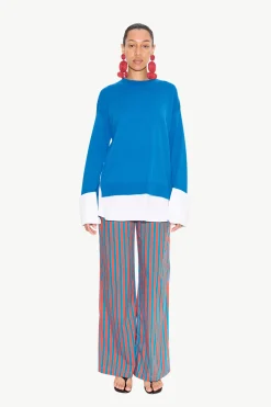 Discount SIMON MILLER Pippip poplin combo sweater