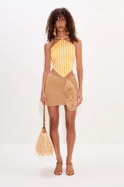 Online SIMON MILLER Pompom pom mini skirt