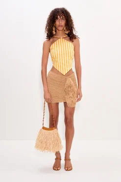 Online SIMON MILLER Pompom pom mini skirt
