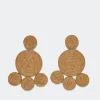 Online SIMON MILLER Raffiaraffia deco earring
