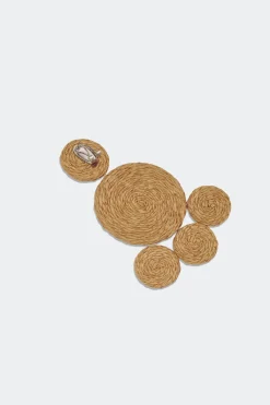 Online SIMON MILLER Raffiaraffia deco earring