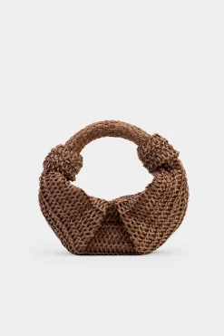 New SIMON MILLER Raffiaraffia lopsy bag