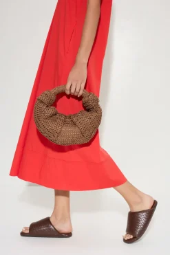 New SIMON MILLER Raffiaraffia lopsy bag