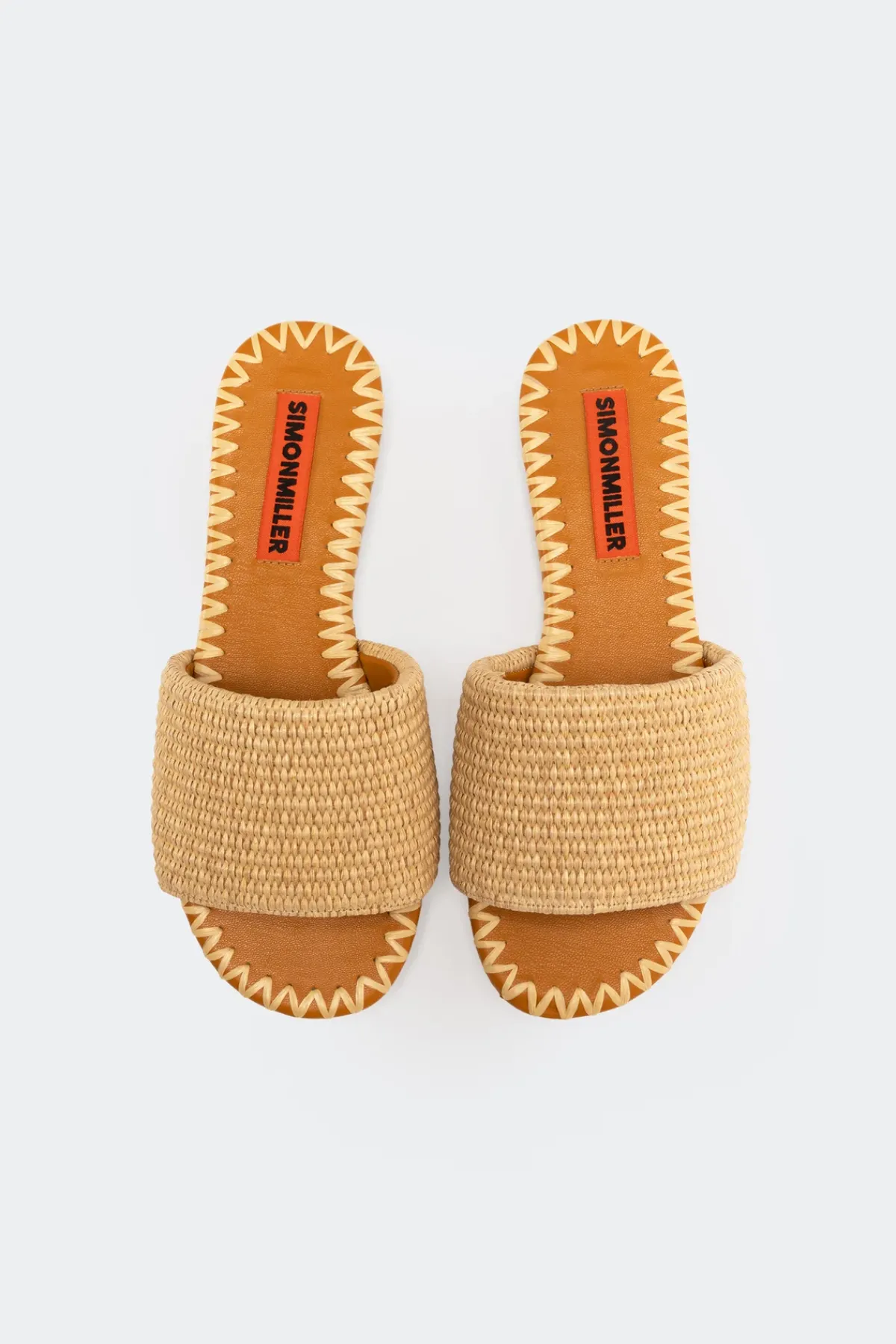 Best SIMON MILLER Raffiaraffia salerno sandal