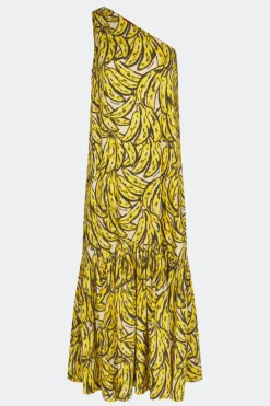 Outlet SIMON MILLER Rearea poplin maxi dress