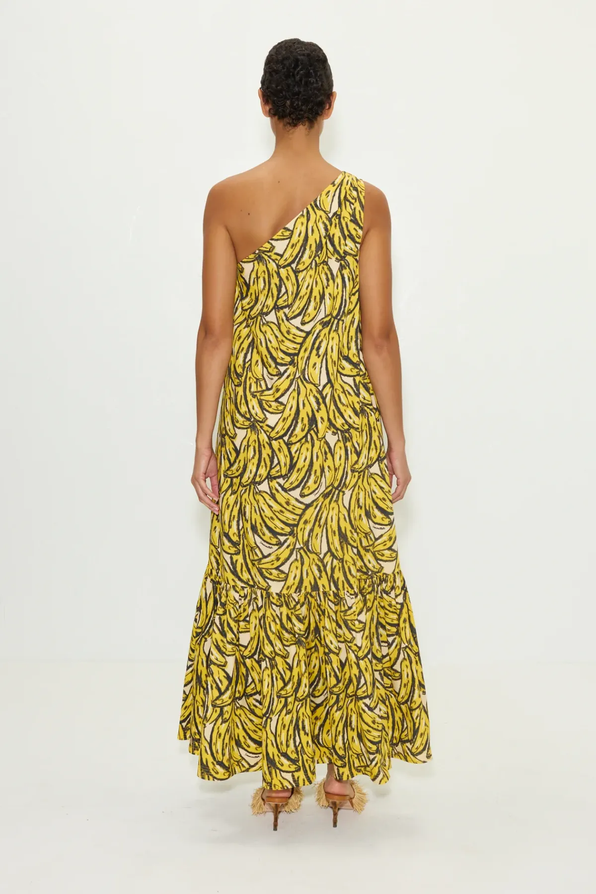 Outlet SIMON MILLER Rearea poplin maxi dress