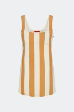 Hot SIMON MILLER Saharasahara striped denim dress