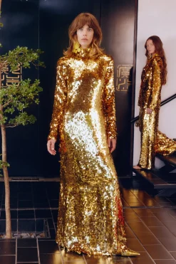 Best SIMON MILLER Sculptysculpty sequin dress