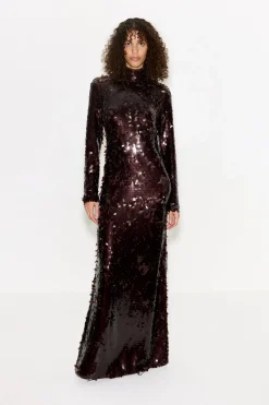 Sale SIMON MILLER Sculptysculpty sequin dress