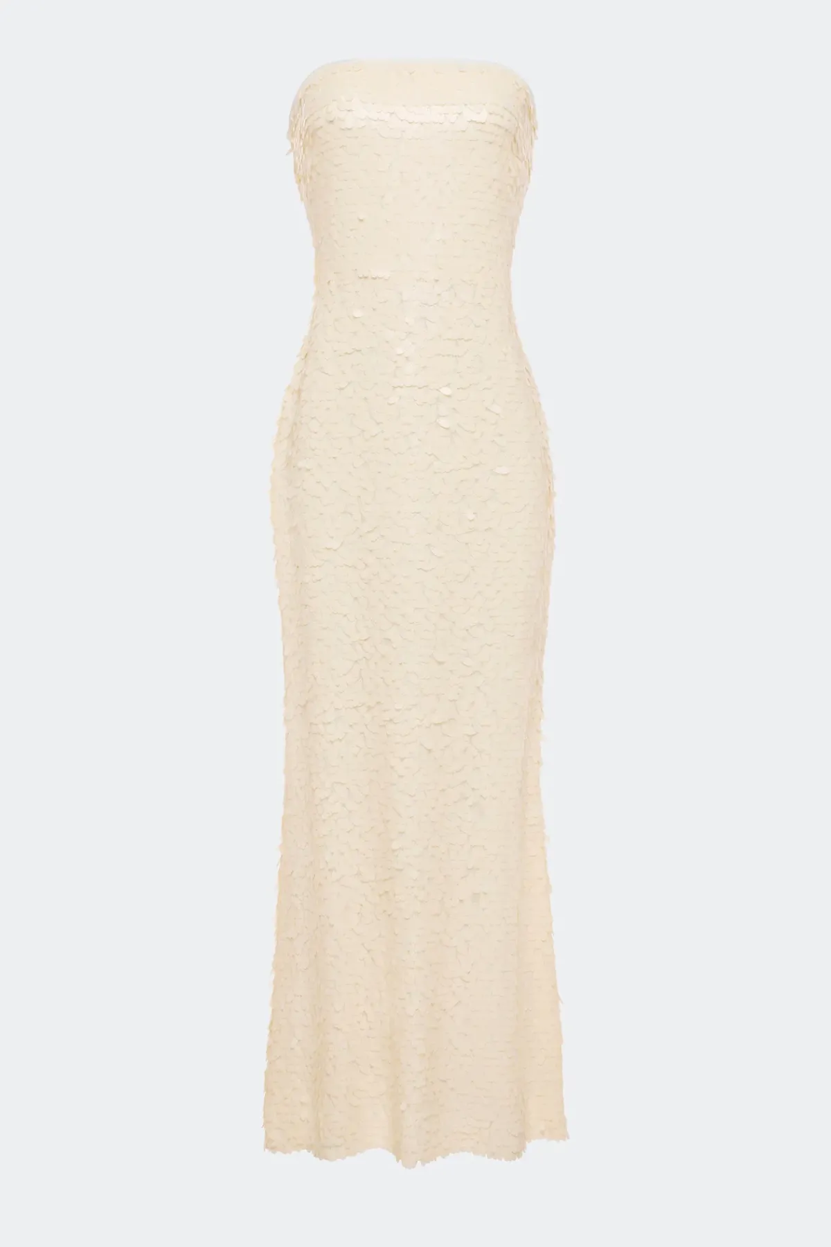 Discount SIMON MILLER Sculptysculpty strapless sequin dress