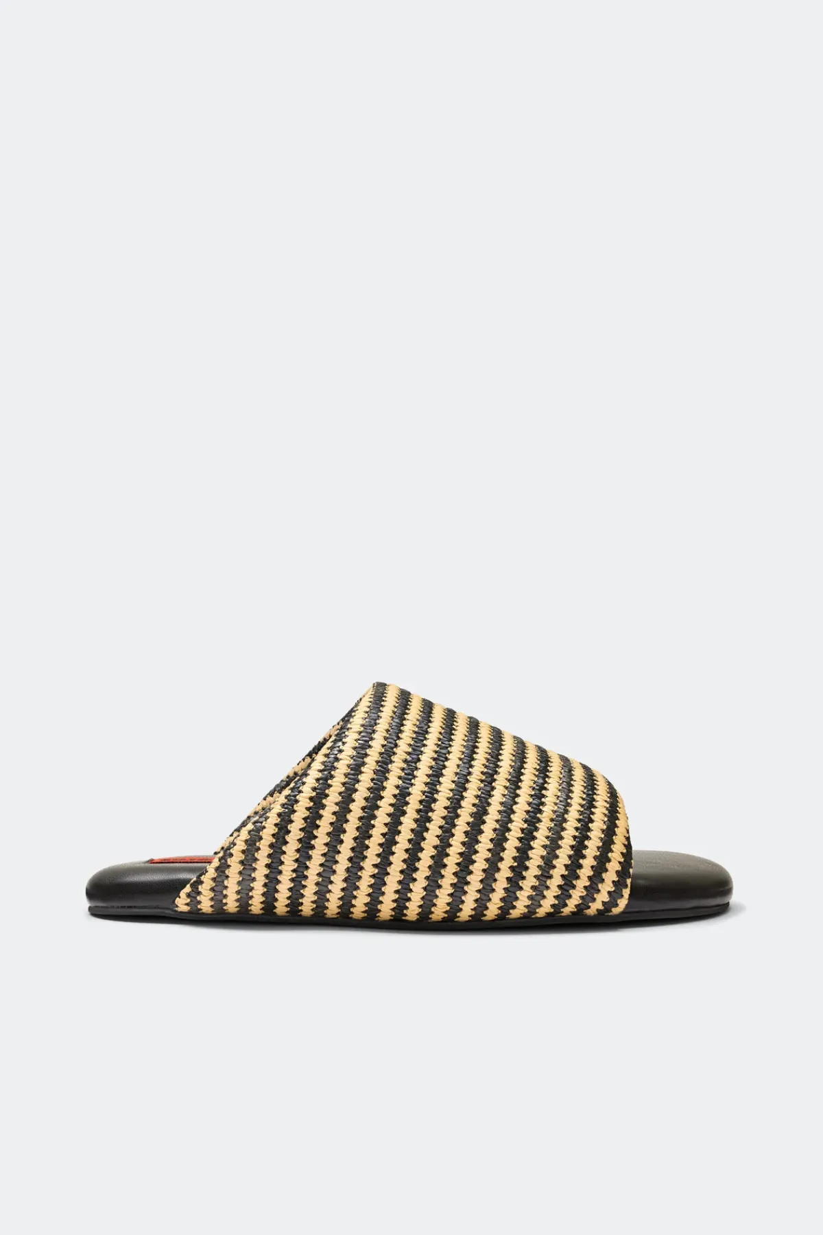 SIMON MILLER Stripestripe raffia bubble slide