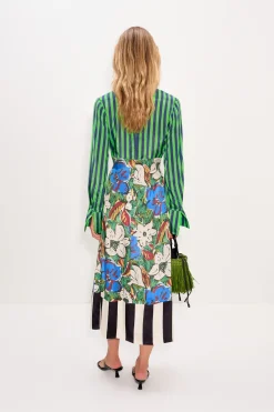 Hot SIMON MILLER Zelenezelene maxi dress