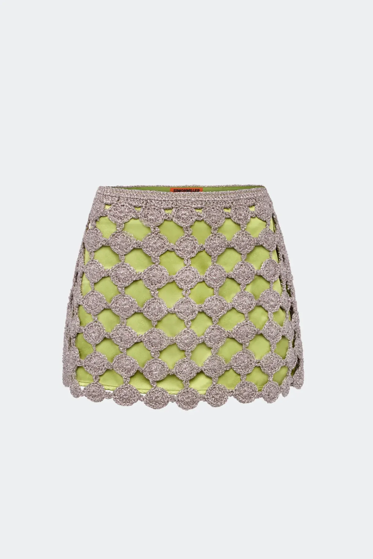 Discount SIMON MILLER Zerazera crochet mini skirt